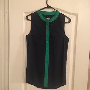 J Crew sleeveless top